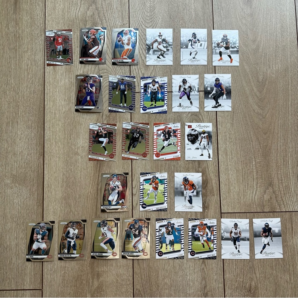 2024 Panini Prizm / Absolute Football NFL Football Cards #3